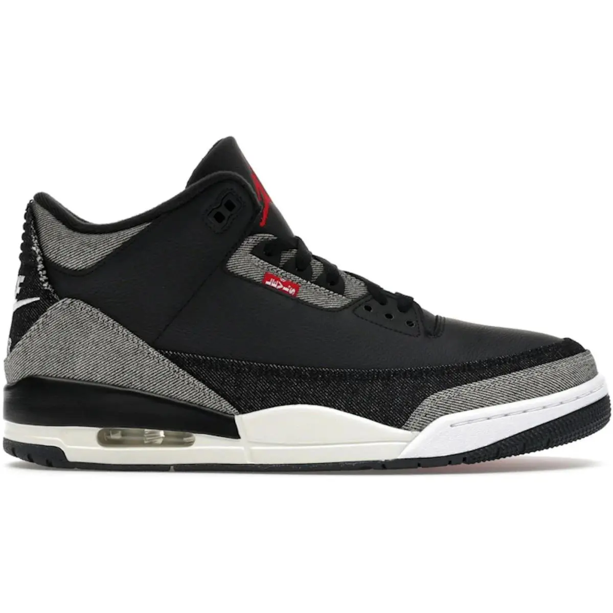 Jordan 3 Retro Levi’s Black - Multicolor