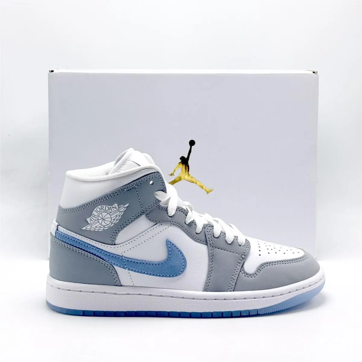 Nike shoes - Nike Air Jordan 1 - Air - BQ64721 05 - Gray 4
