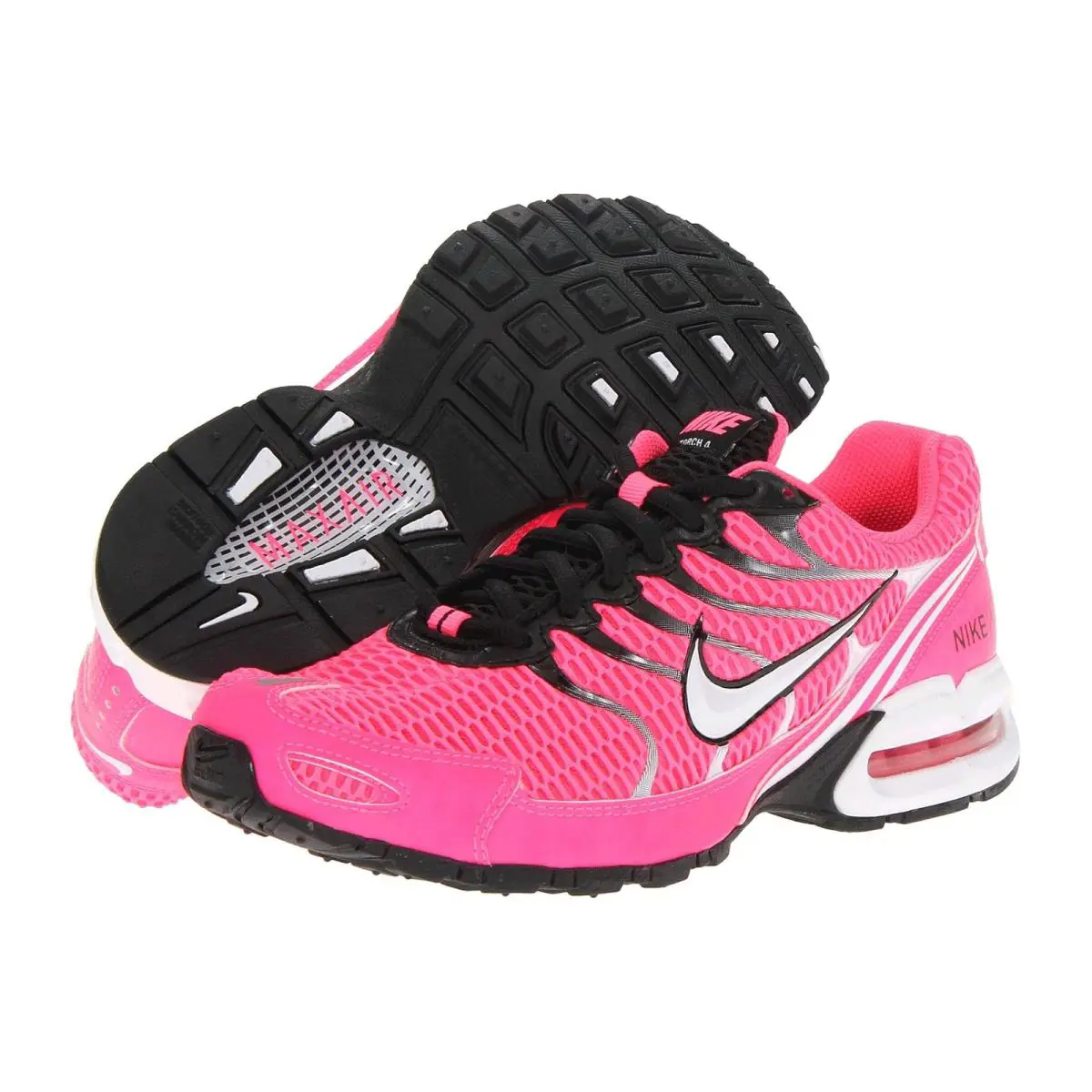 Woman`s Sneakers Athletic Shoes Nike Air Max Torch 4 - Digital Pink/Black/White