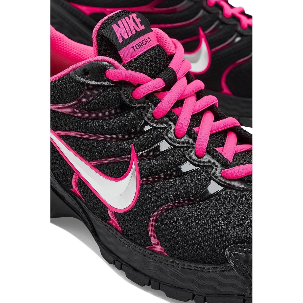 Nike shoes - Black/Metallic Silver/Pink Flash 11