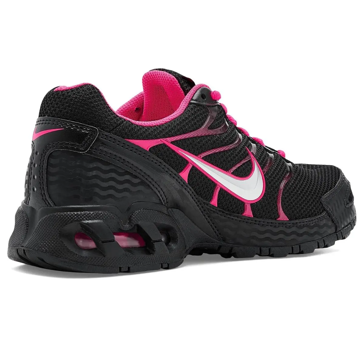 Nike shoes - Black/Metallic Silver/Pink Flash 8