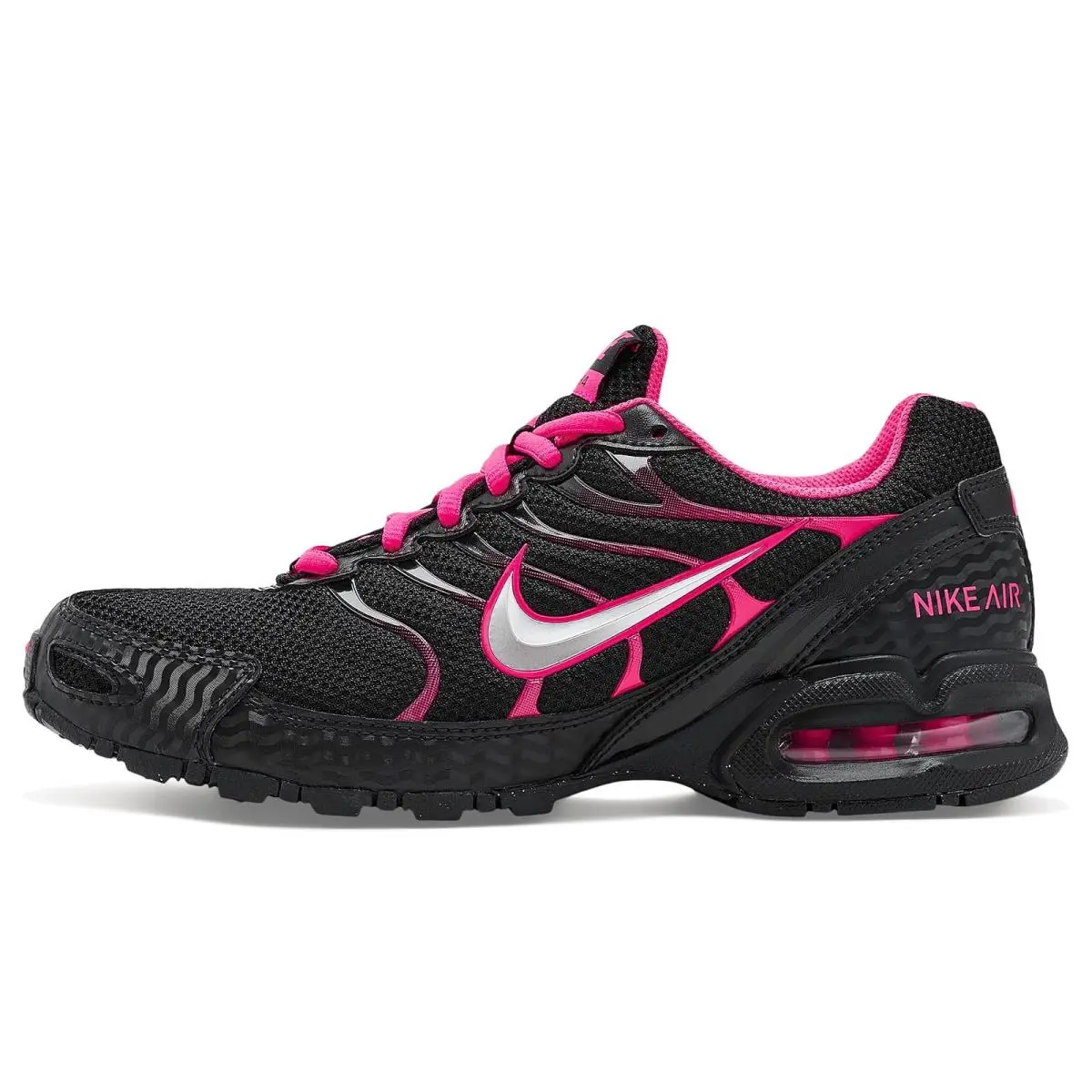 Nike shoes - Black/Metallic Silver/Pink Flash 9