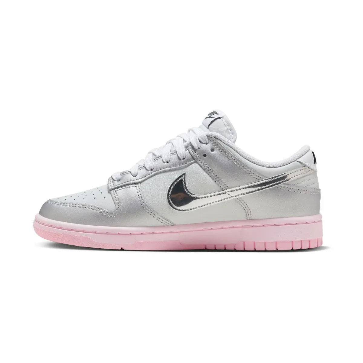 Womens Nike Dunk Low Lx_photon Dust/metallic Silver-pink Foam HM3698-006 - PHOTON DUST/METALLIC SILVER-PINK FOAM