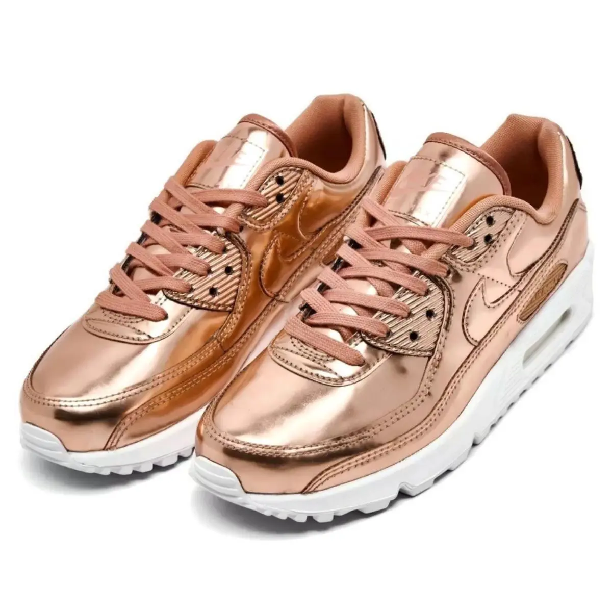 Nike shoes - Nike Air Max 90 - Air Max - Gold, Manufacturer: Rose Gold/Rose Gold/Metallic Red Bronze 3