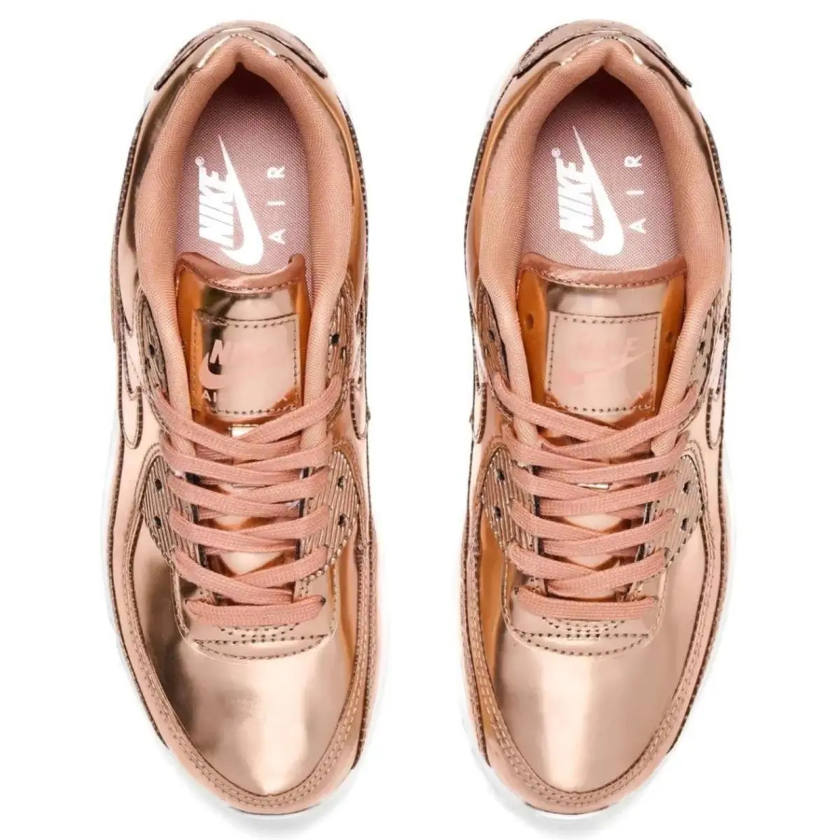 Nike shoes - Nike Air Max 90 - Air Max - Gold, Manufacturer: Rose Gold/Rose Gold/Metallic Red Bronze 5