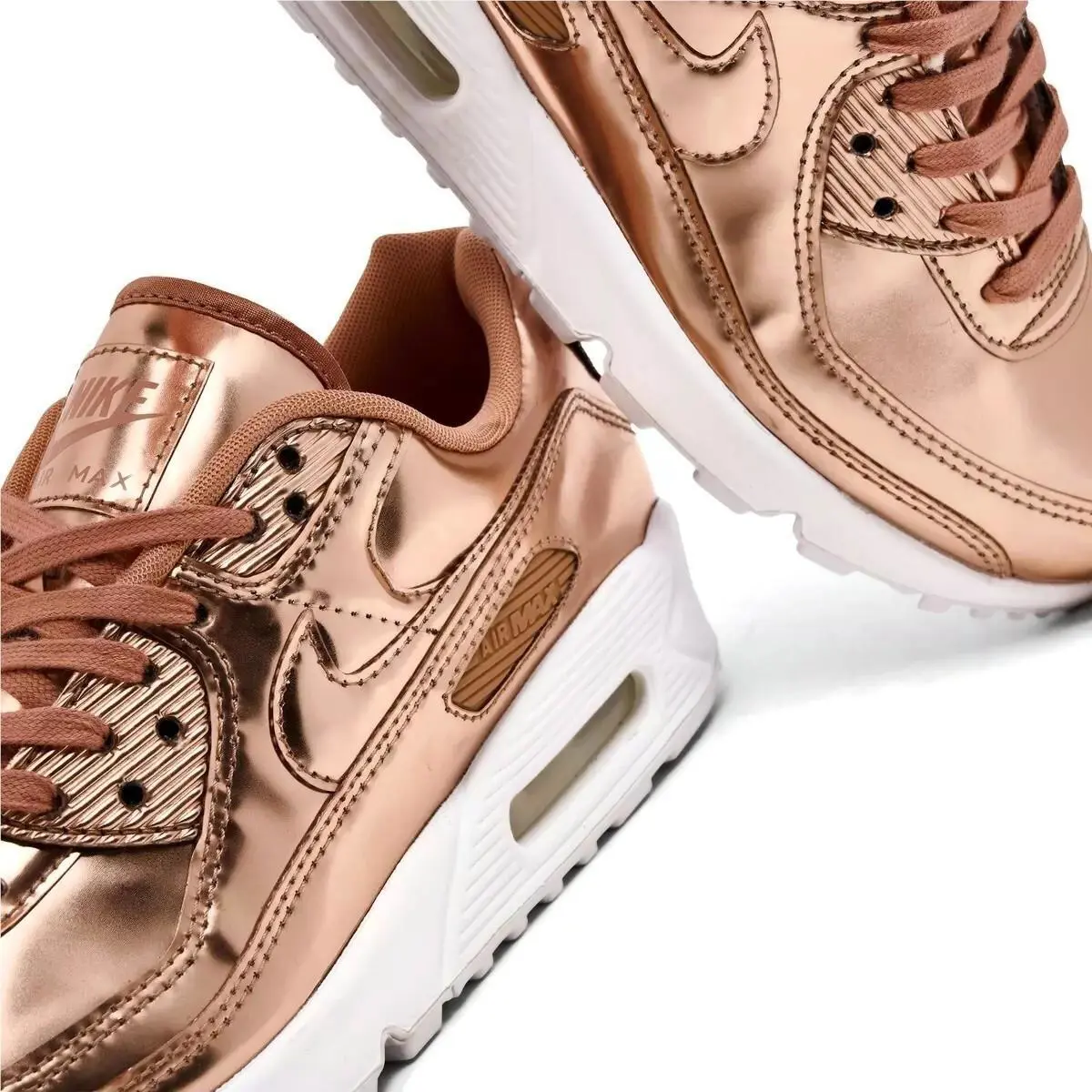 Nike shoes - Nike Air Max 90 - Air Max - Gold, Manufacturer: Rose Gold/Rose Gold/Metallic Red Bronze 0