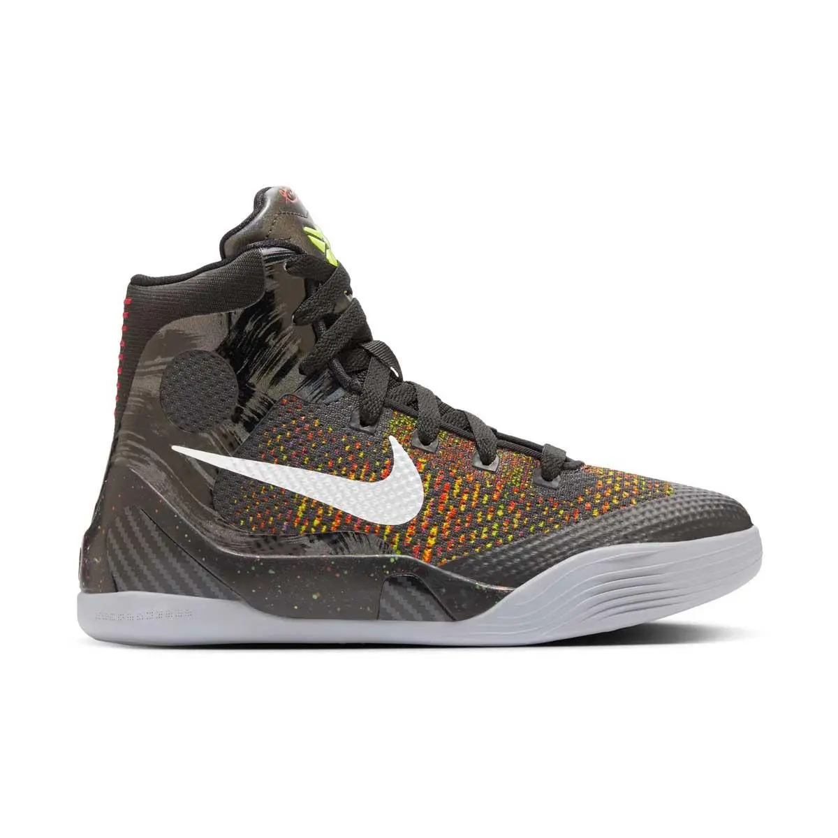 Nike shoes - HJ9446-001 - HJ9446-001 - BLACK/METALLIC SILVER-BRIGHT CRIMSON 3