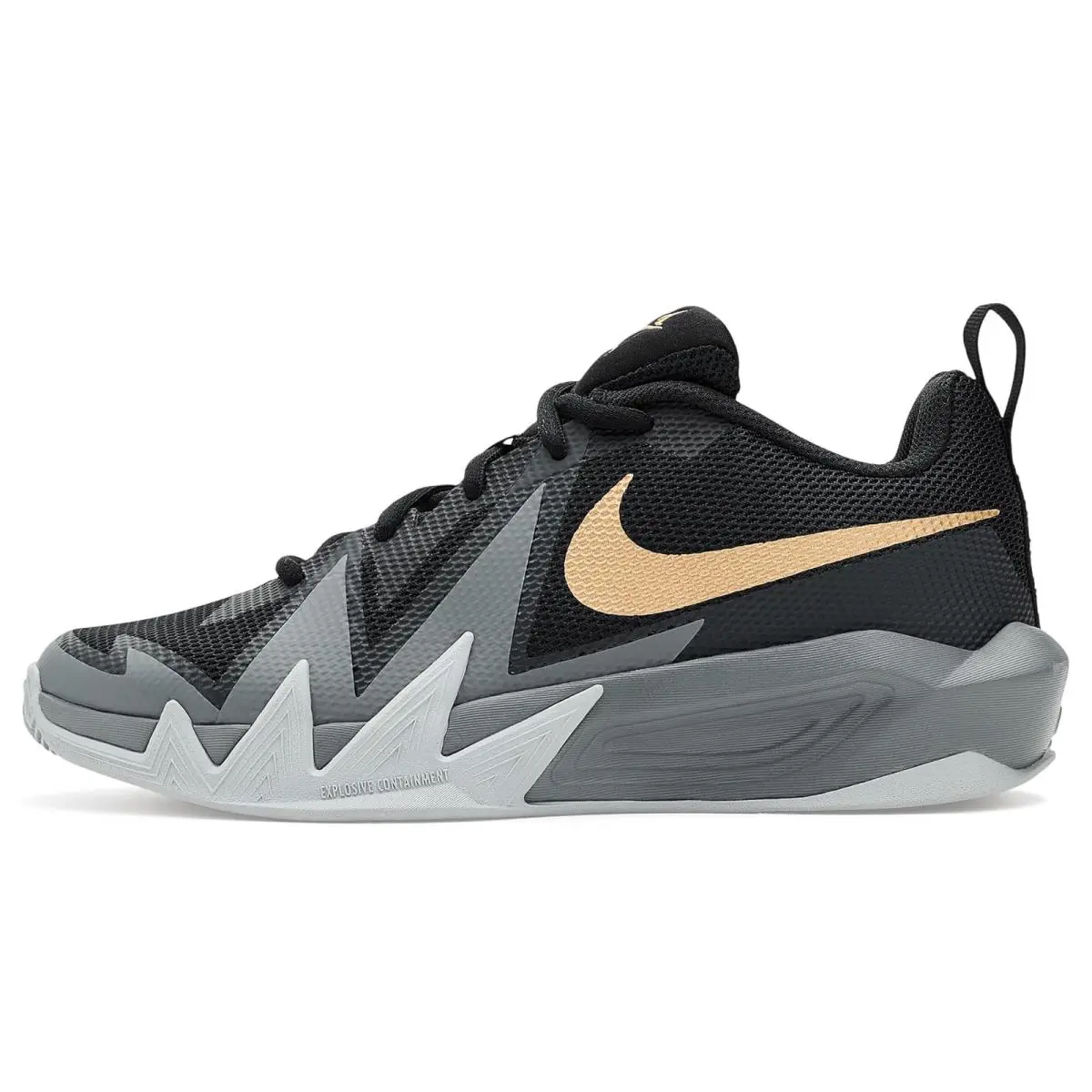 Nike shoes - Black/Metallic Gold/Wolf Grey/Smoke Grey 2