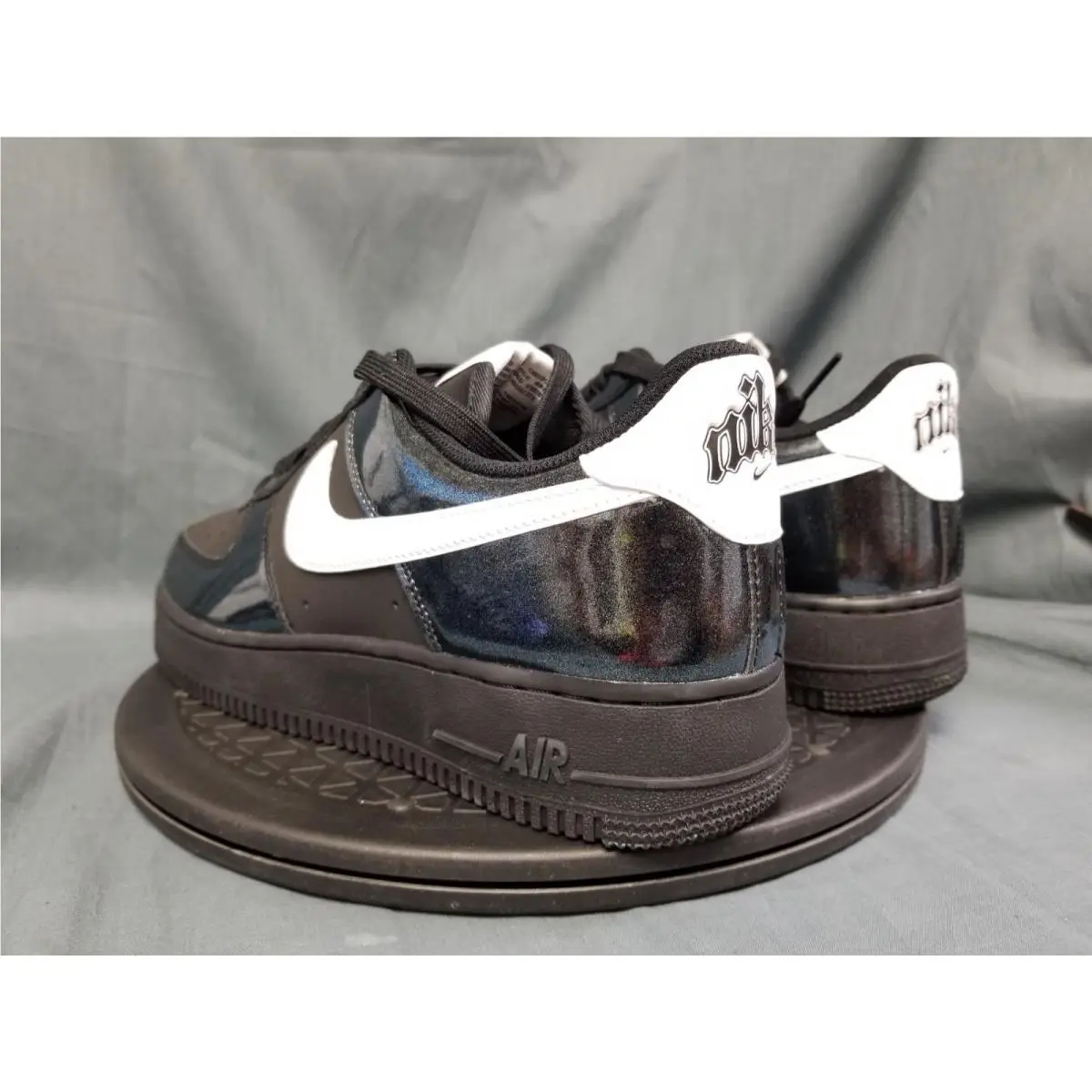 Nike shoes - Nike Air Force 1 - Air Force - IB6843-001 - Black/White (UPC: 198488568898) 4