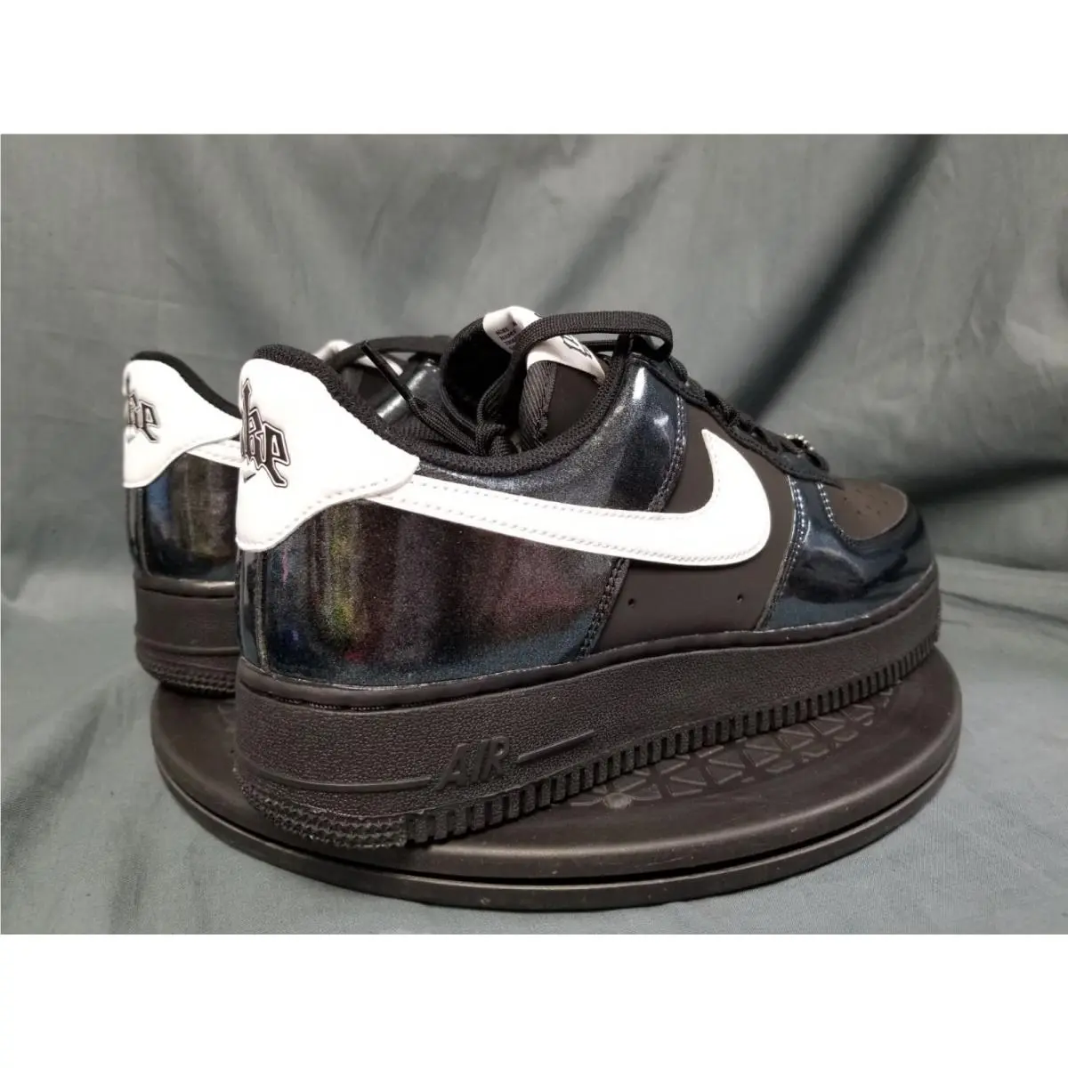 Nike shoes - Nike Air Force 1 - Air Force - IB6843-001 - Black/White (UPC: 198488568898) 6