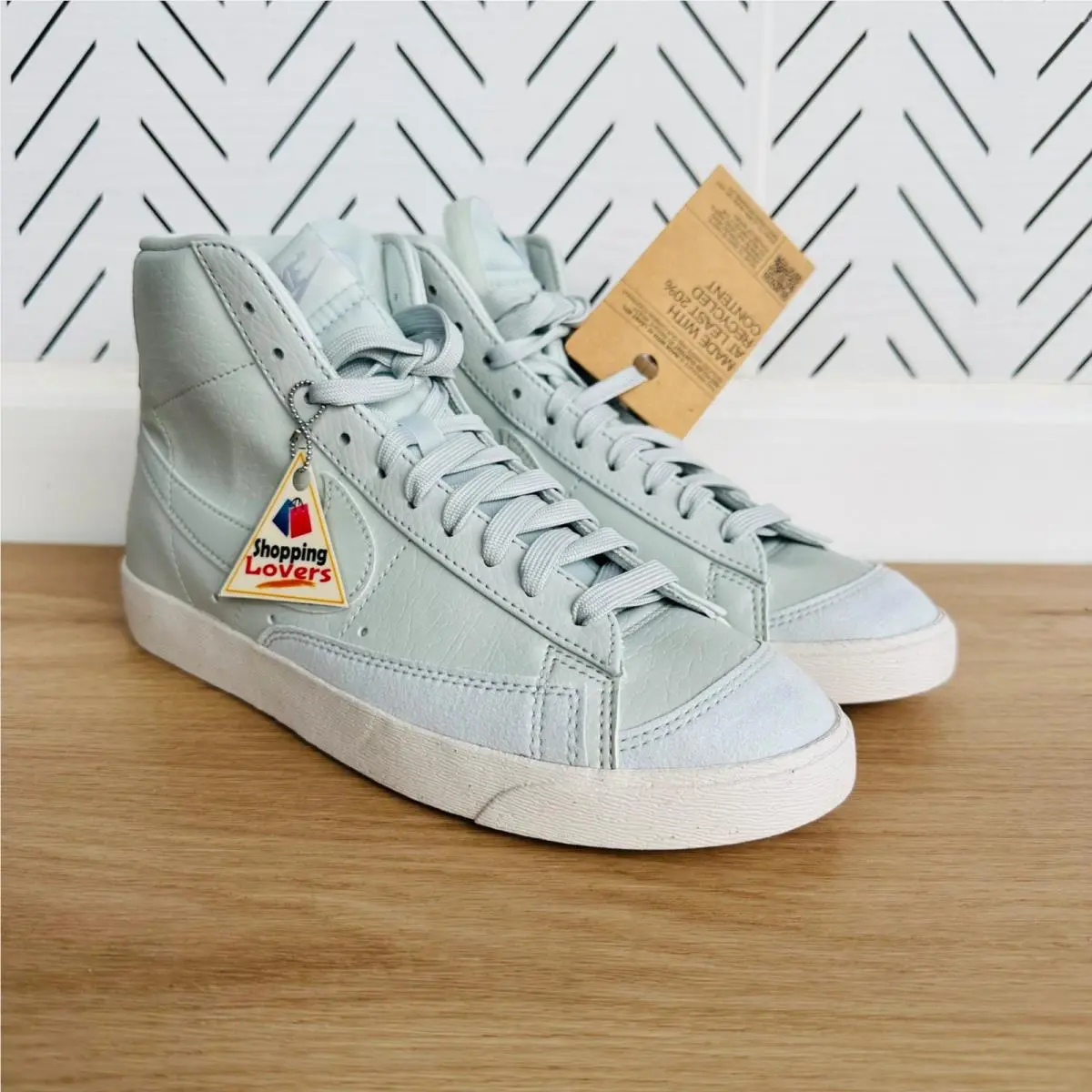 Nike shoes - Nike Blazer Mid 77 - Blazer Mid - DQ4124-001 - Silver (UPC: 196153963528) 8