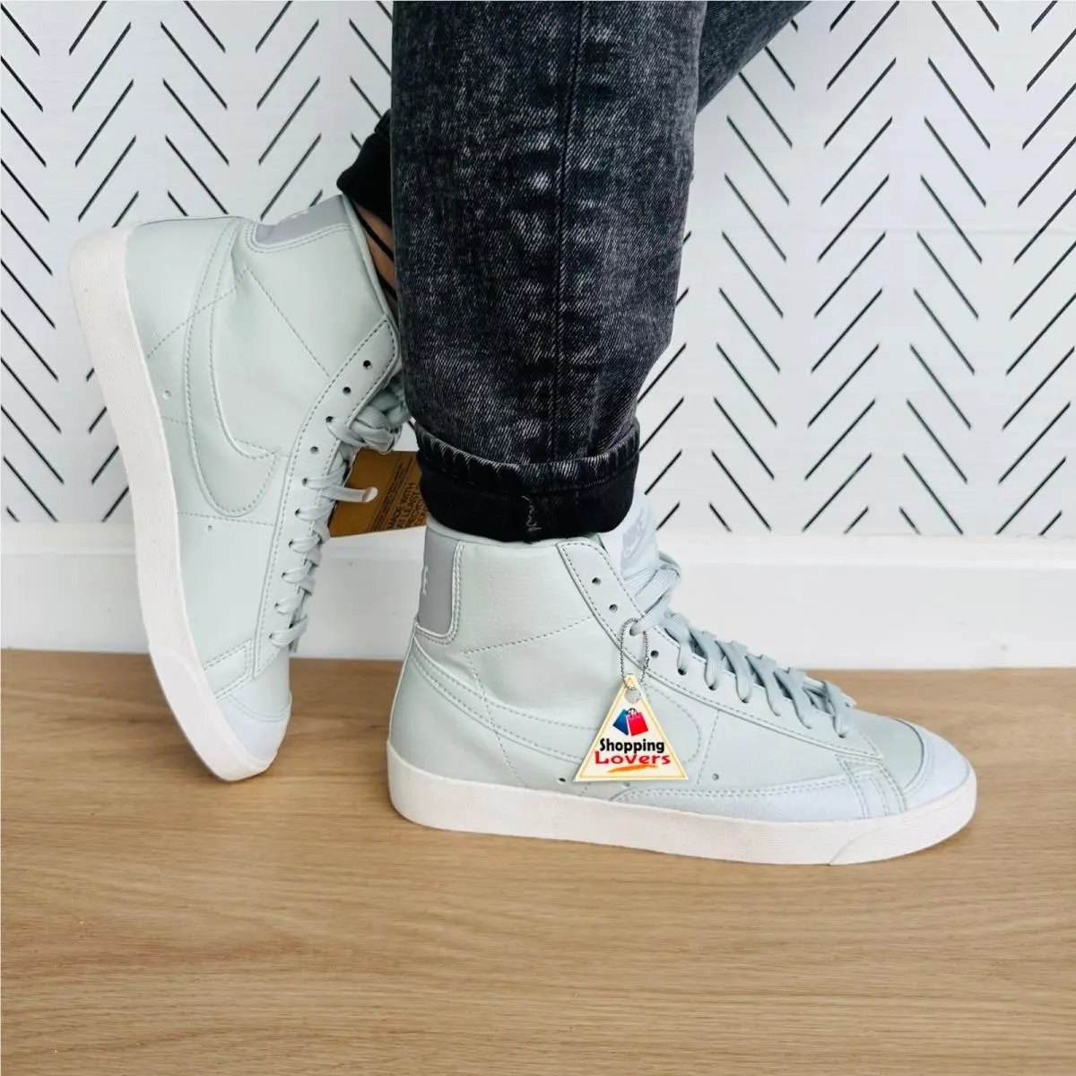 Nike shoes - Nike Blazer Mid 77 - Blazer Mid - DQ4124-001 - Silver (UPC: 196153963528) 0