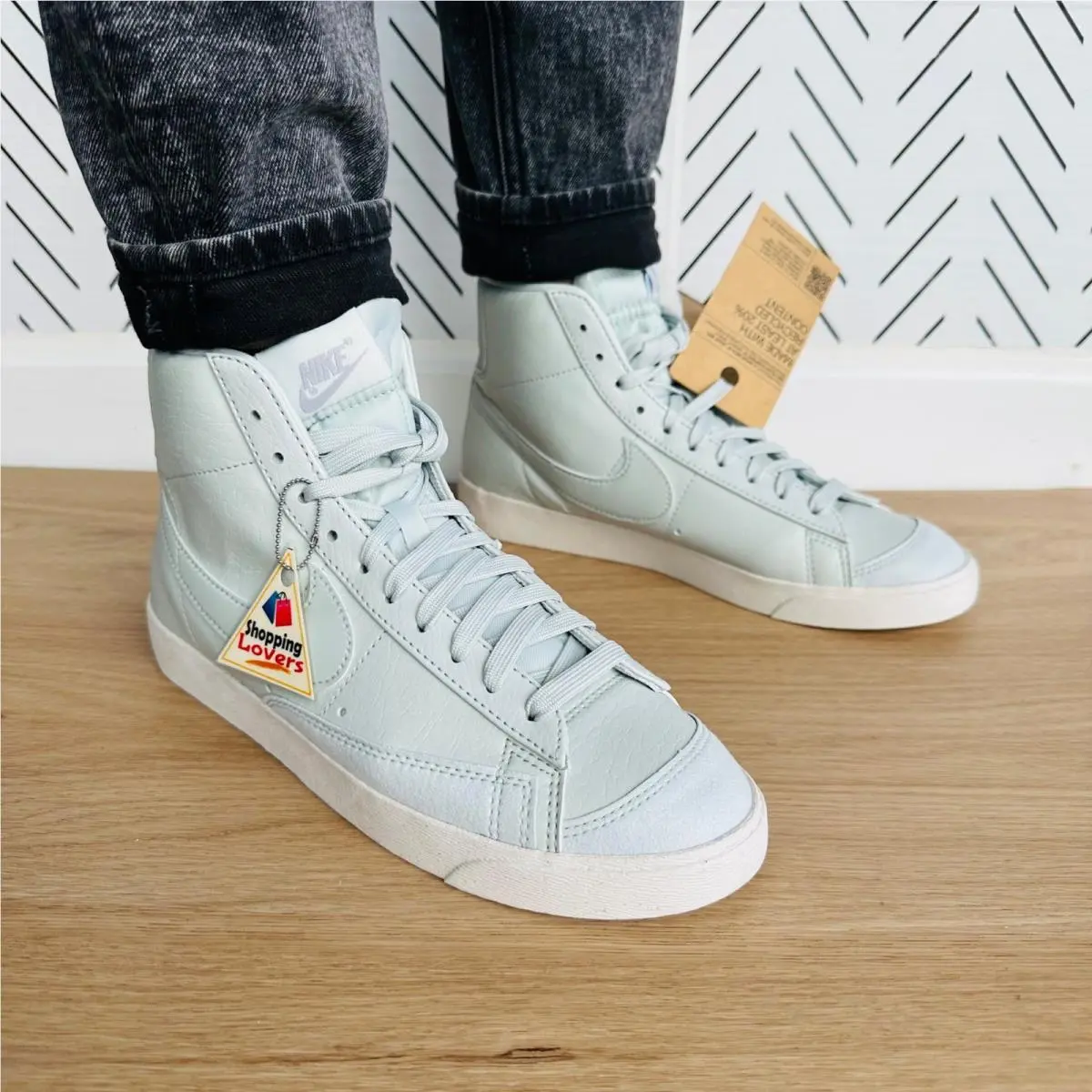 Nike shoes - Nike Blazer Mid 77 - Blazer Mid - DQ4124-001 - Silver (UPC: 196153963528) 1