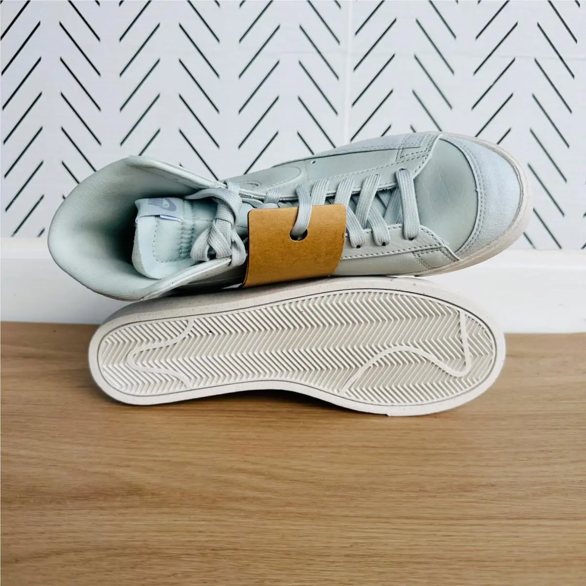 Nike shoes - Nike Blazer Mid 77 - Blazer Mid - DQ4124-001 - Silver (UPC: 196153963528) 4