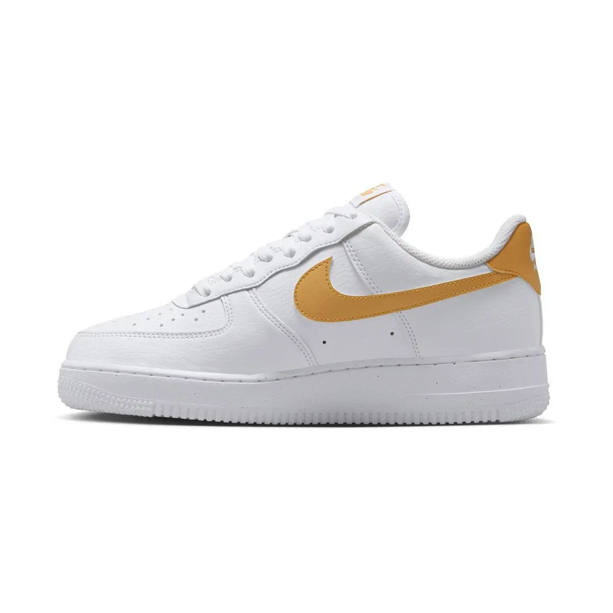 Womens Nike Air Force 1 07 Next Nature_white/metallic Gold DC9486-114-SIZE 5.5 - WHITE