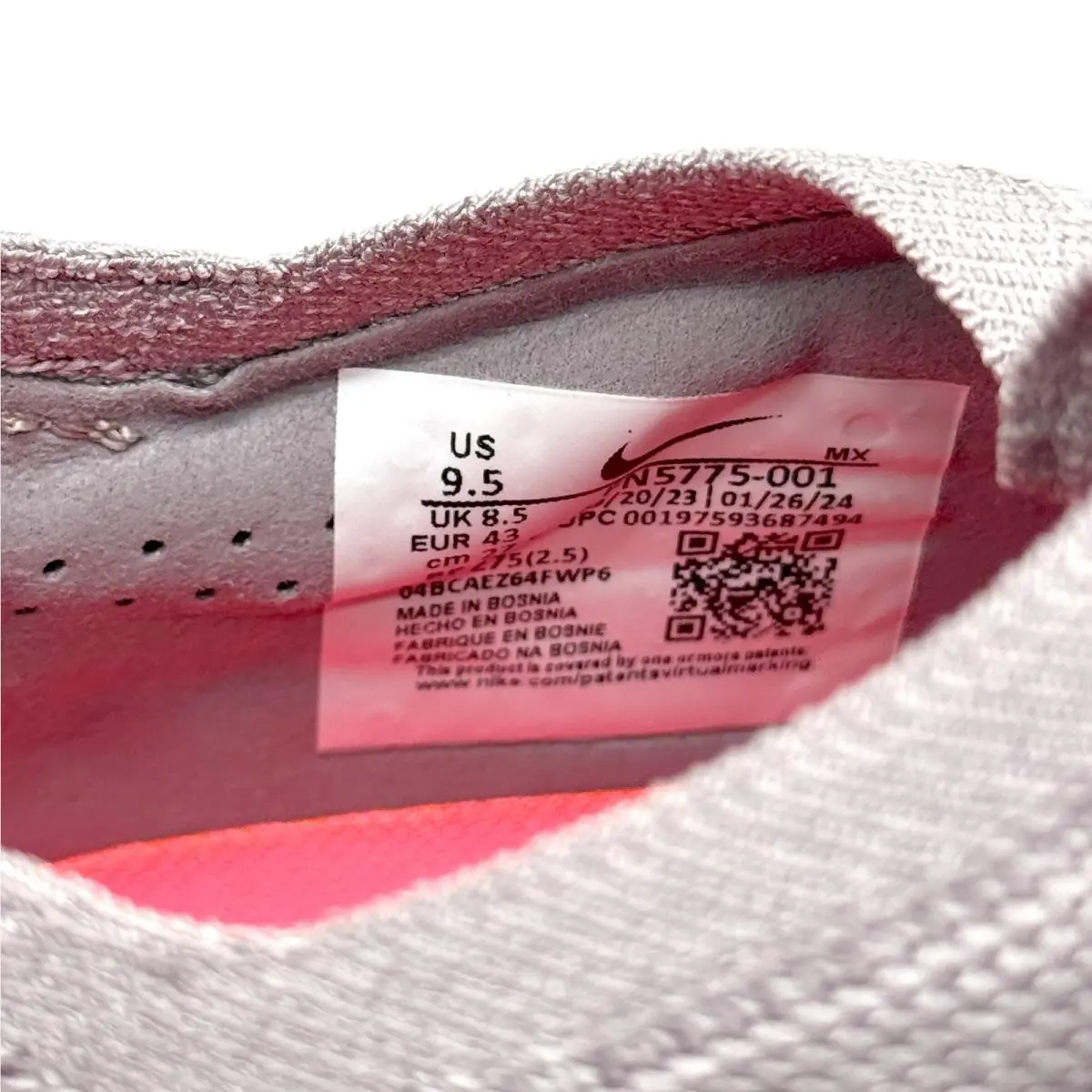 Nike shoes - Nike Zoom Vapor 15 Elite FG AS - FN5775-001 - Gray (UPC: 197593685308) 2