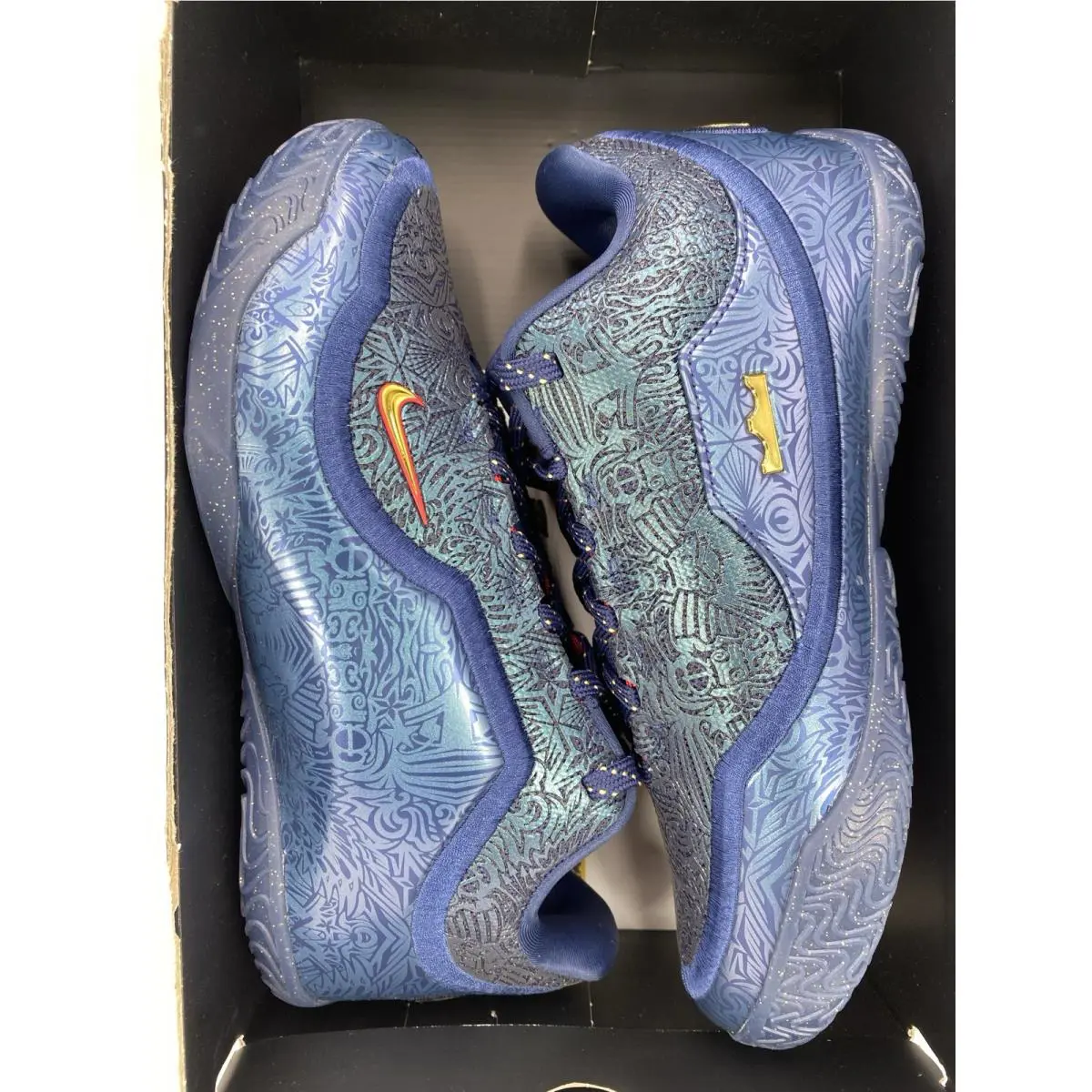 Nike shoes - Nike LeBron 6 - LeBron - IV4798 400 - Midnight Navy/Metallic Gold (UPC: 198958148186) 7