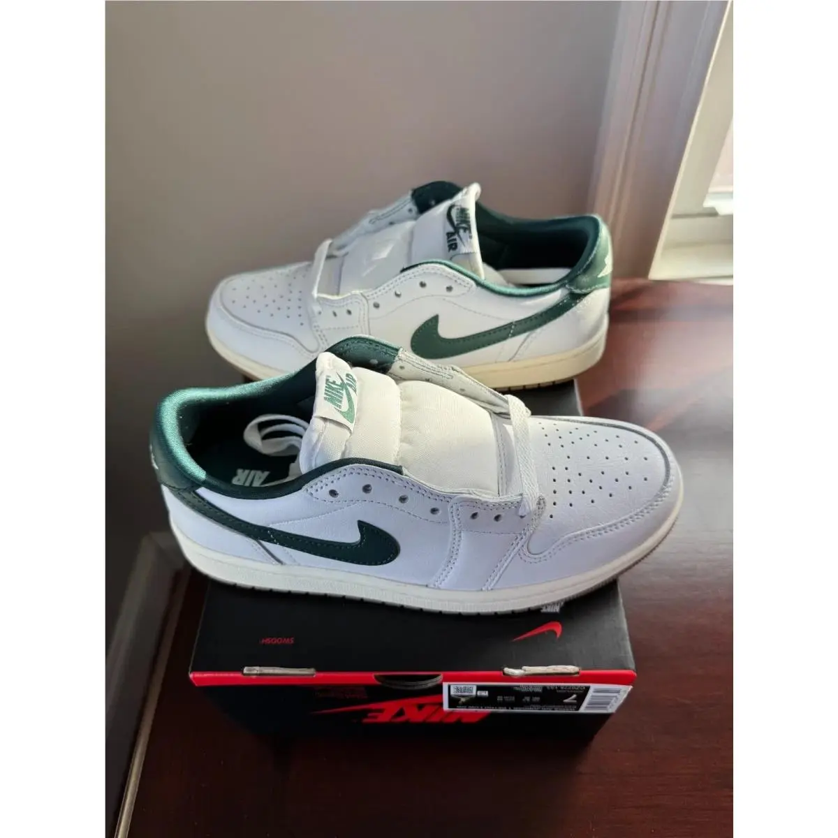 Nike shoes - Nike Air Jordan 1 - Air - CZ0775-133 - White Green Sail (UPC: 197597047089) 9