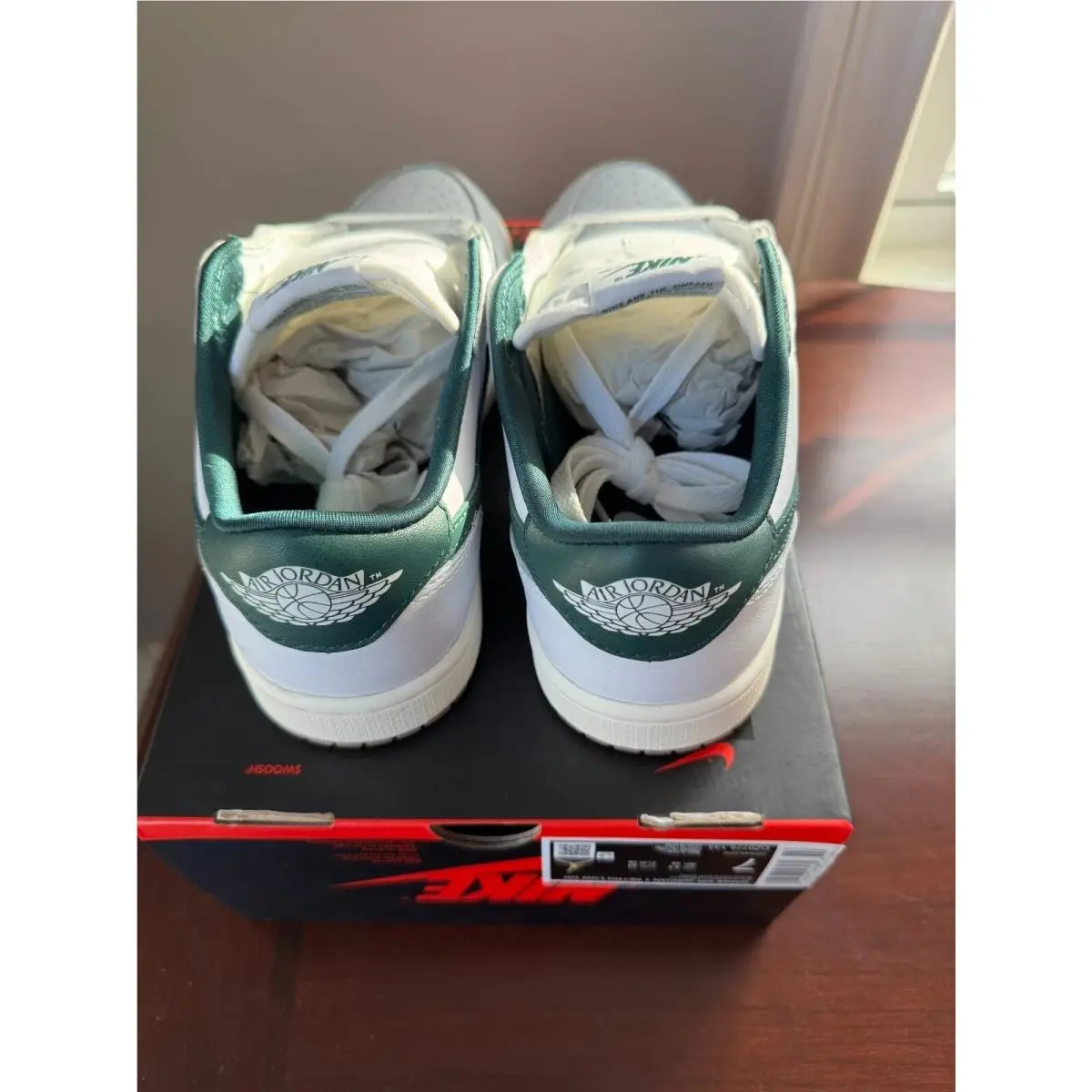Nike shoes - Nike Air Jordan 1 - Air - CZ0775-133 - White Green Sail (UPC: 197597047089) 10