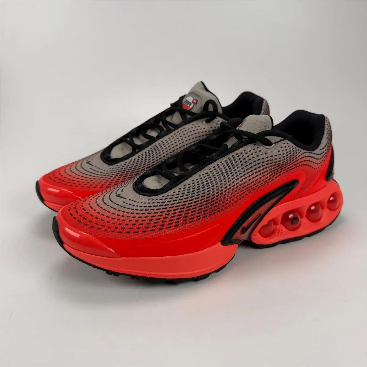 Nike Air Max DN SE College Grey Bright Crimson HF5531-002 Mens Size 10