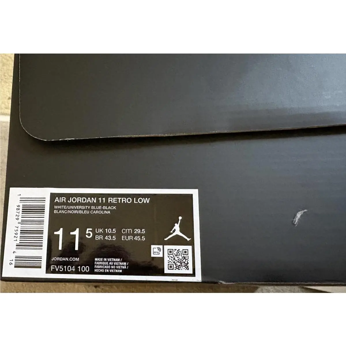 Nike shoes - Air Jordan 11 - Air - FV5104-100 - Blue 3