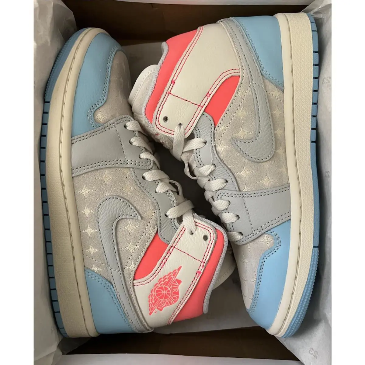 Nike shoes - Air Jordan 1 Mid - Air Mid - IM7420 133 - Blue 9