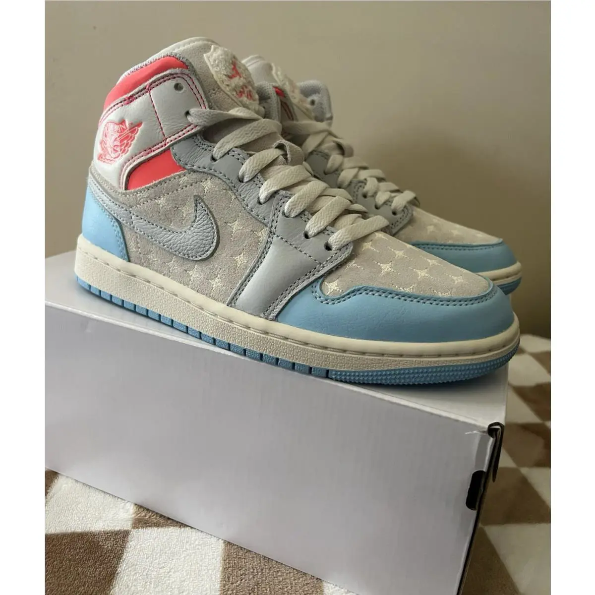 Nike shoes - Air Jordan 1 Mid - Air Mid - IM7420 133 - Blue 0