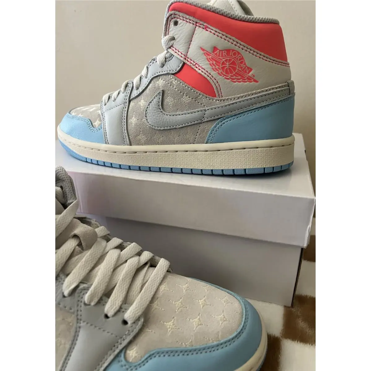 Nike shoes - Air Jordan 1 Mid - Air Mid - IM7420 133 - Blue 2