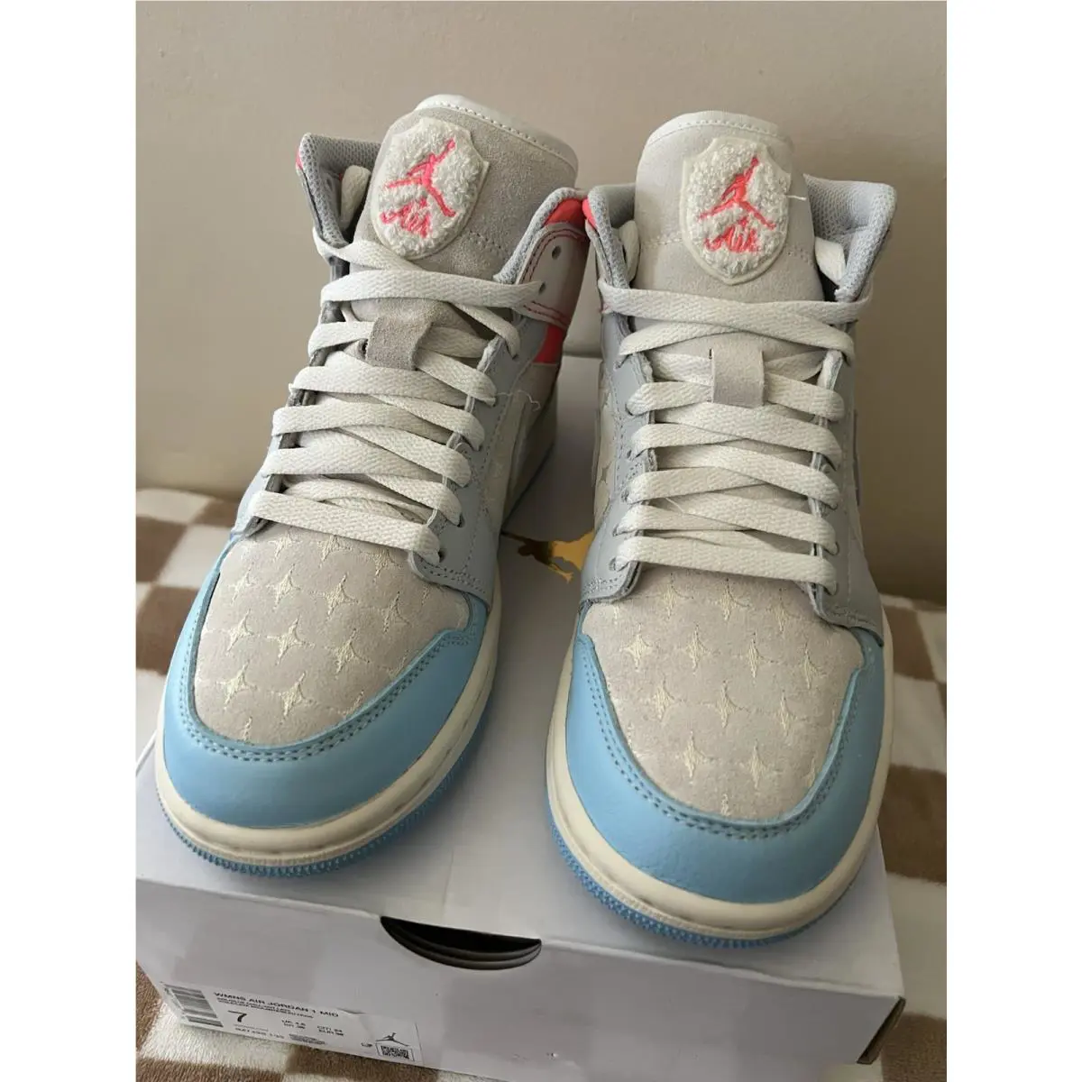 Nike shoes - Air Jordan 1 Mid - Air Mid - IM7420 133 - Blue 5