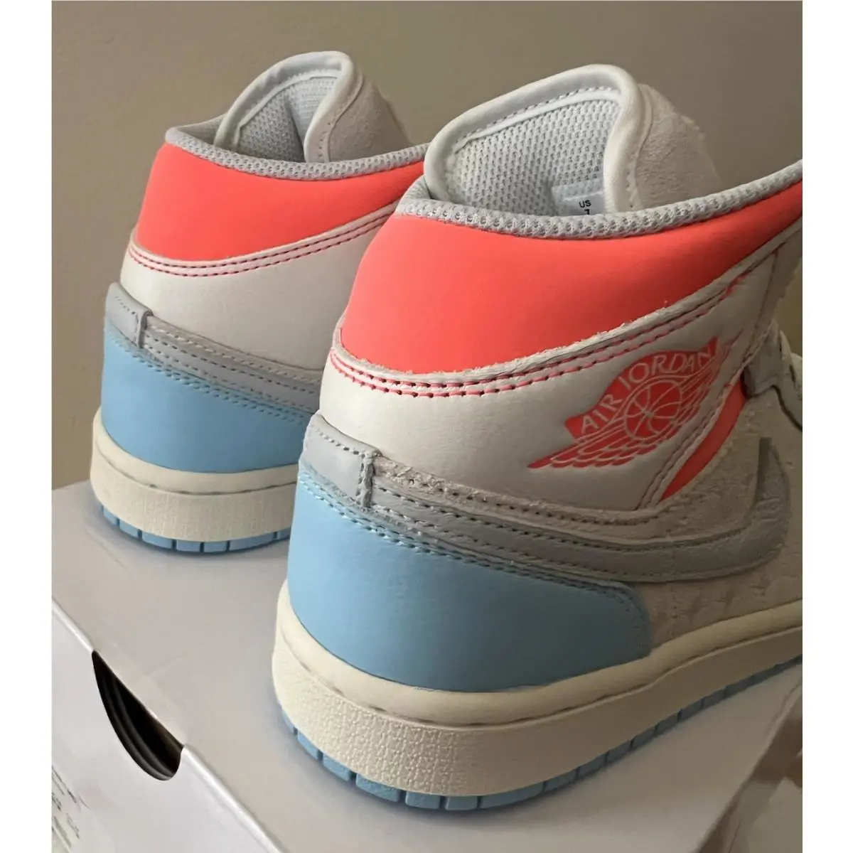 Nike shoes - Air Jordan 1 Mid - Air Mid - IM7420 133 - Blue 6