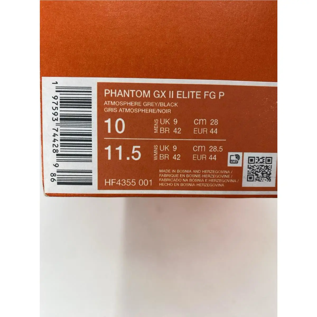 Nike shoes - Nike Phantom GX - Phantom - HF4355-001 - Black (UPC: 197593744289) 8