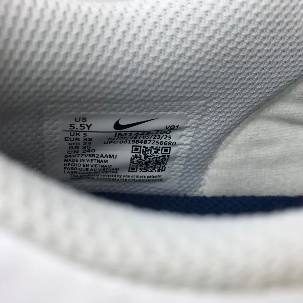 Nike shoes - Nike Dunk Low - Dunk Low - IM1448 100 - White/Multi Color-Brave Blue (UPC: 198487260571) 9