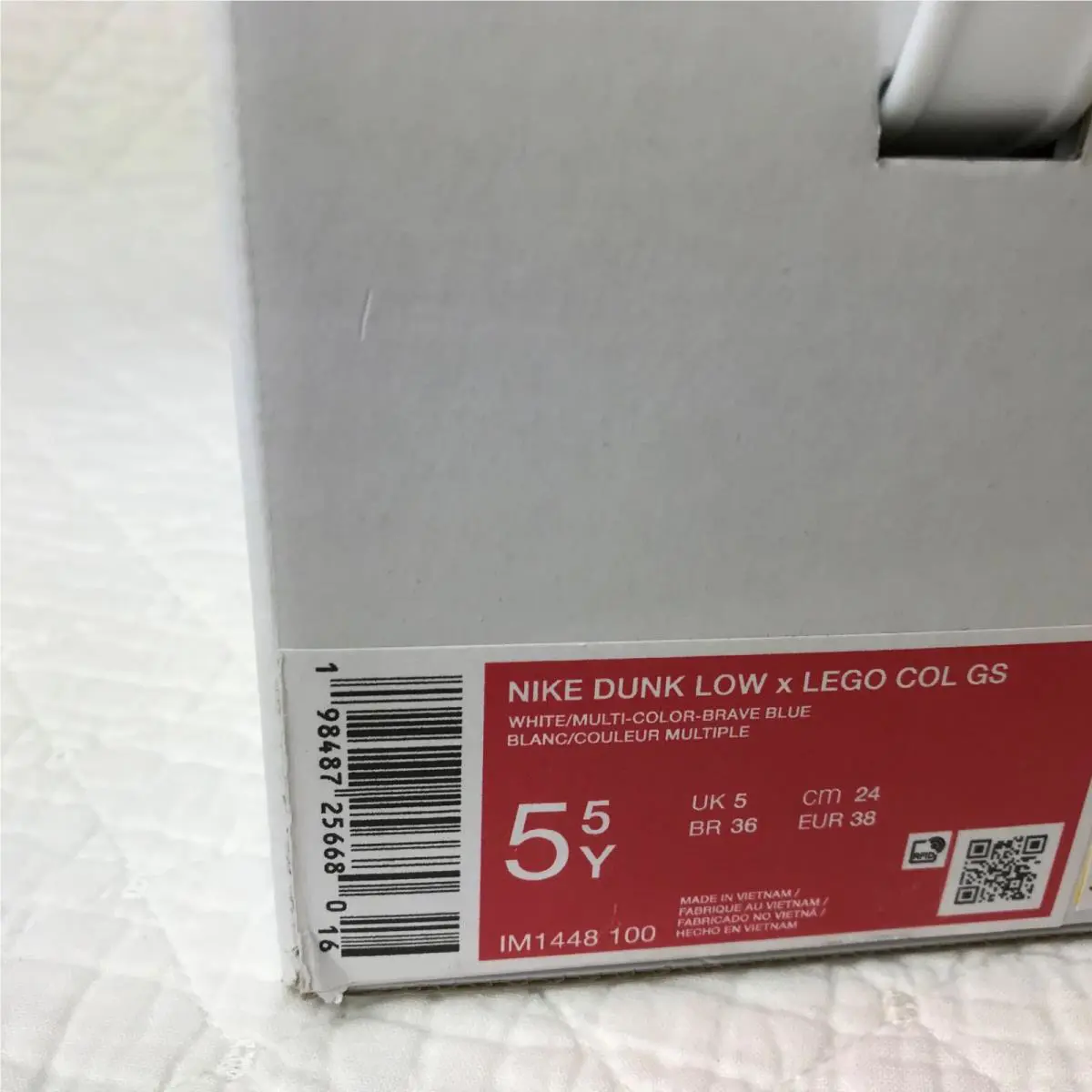 Nike shoes - Nike Dunk Low - Dunk Low - IM1448 100 - White/Multi Color-Brave Blue (UPC: 198487260571) 10