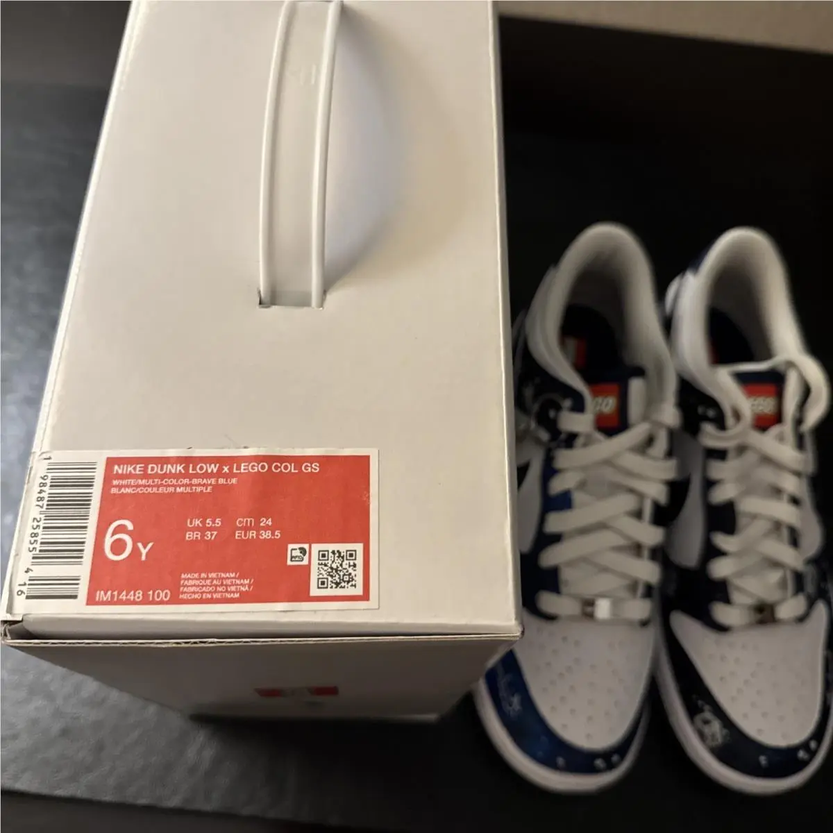 Nike shoes - Nike Dunk Low - Dunk Low - IM1448-100 - Blue 6