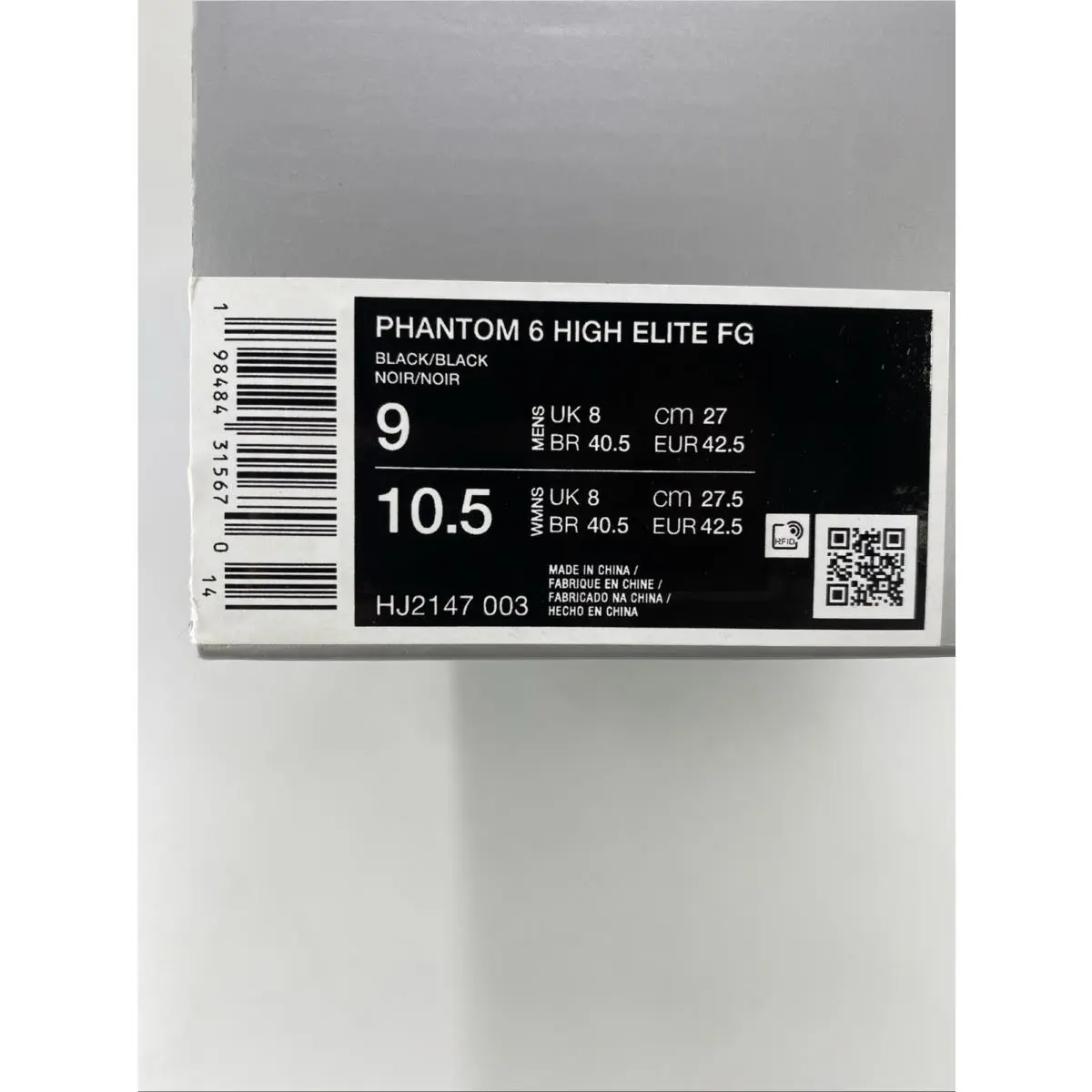 Nike shoes - Nike Phantom 6 - Phantom - HJ2147-003 - Black (UPC: 198484315670) 8