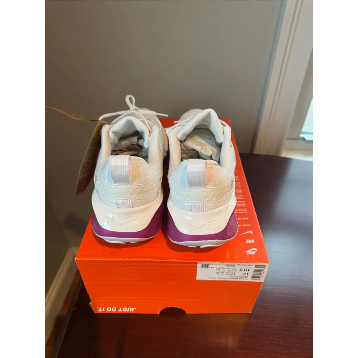 Nike shoes - Nike ReactX Infinity Run - ReactX Infinity Run - DR2670-108 - White Hot Fuchsia Metallic Bronze (UPC: 197600696952) 11
