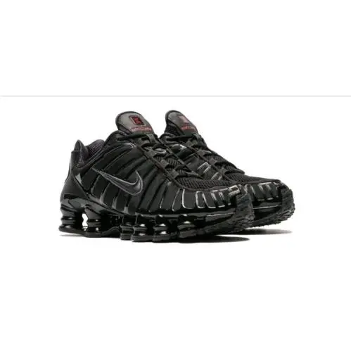 Nike Shox TL Black Metallic Hematite Size 9.5 Men`s AV3595-002