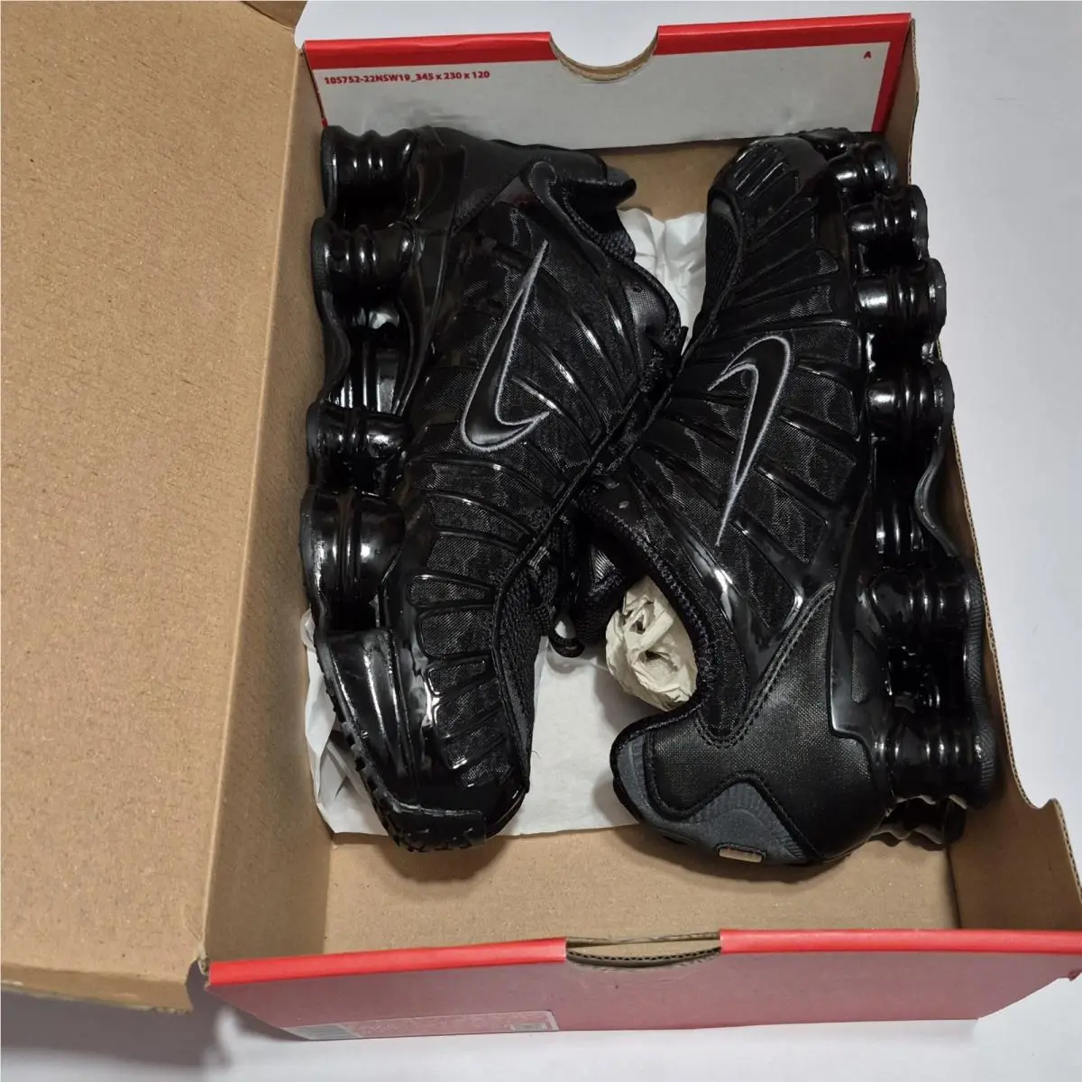 Nike shoes - Nike Shox TL - Shox - AV3595-002 - Black 9