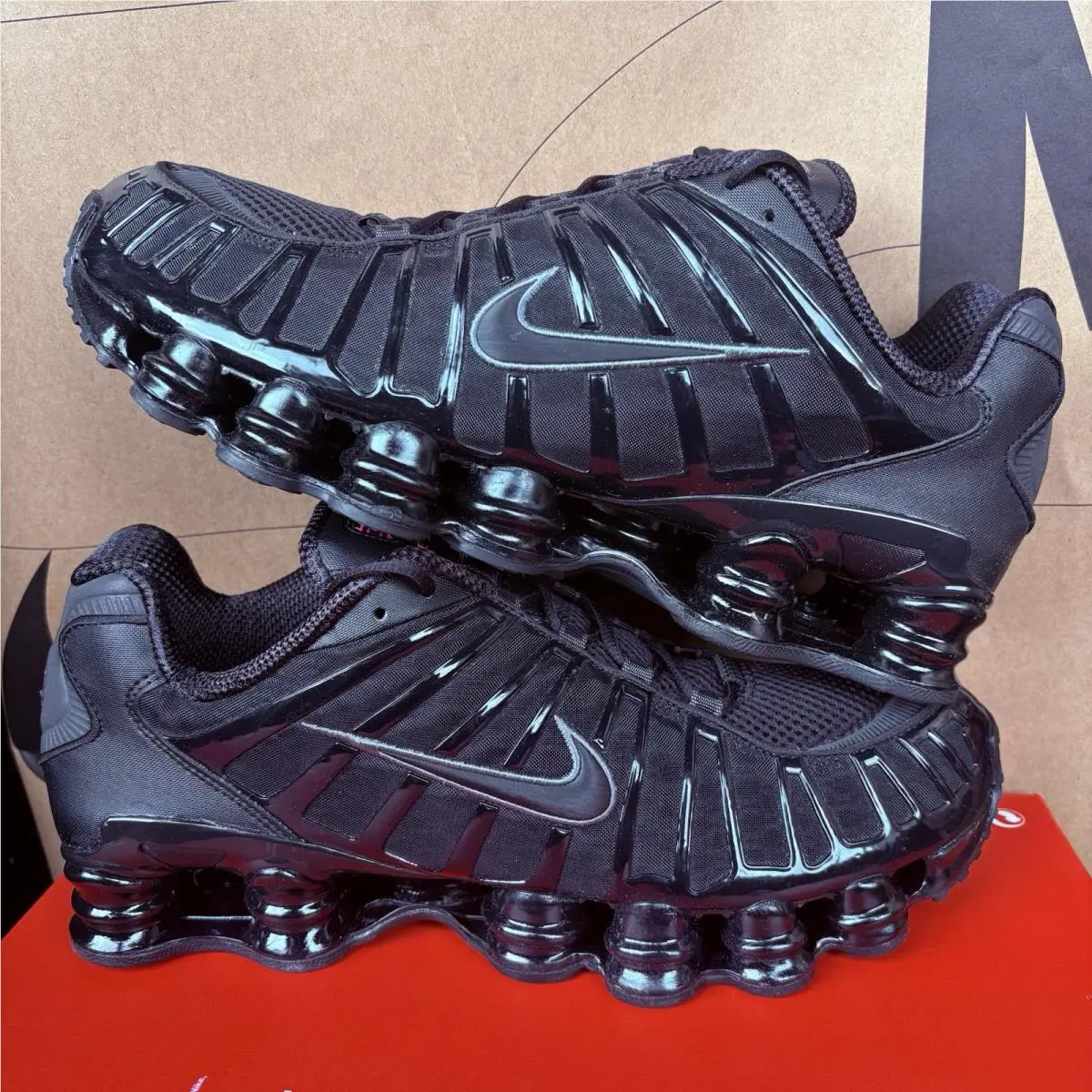 Nike shoes - Nike Shox TL - Shox - AV3595-002 - Black 0