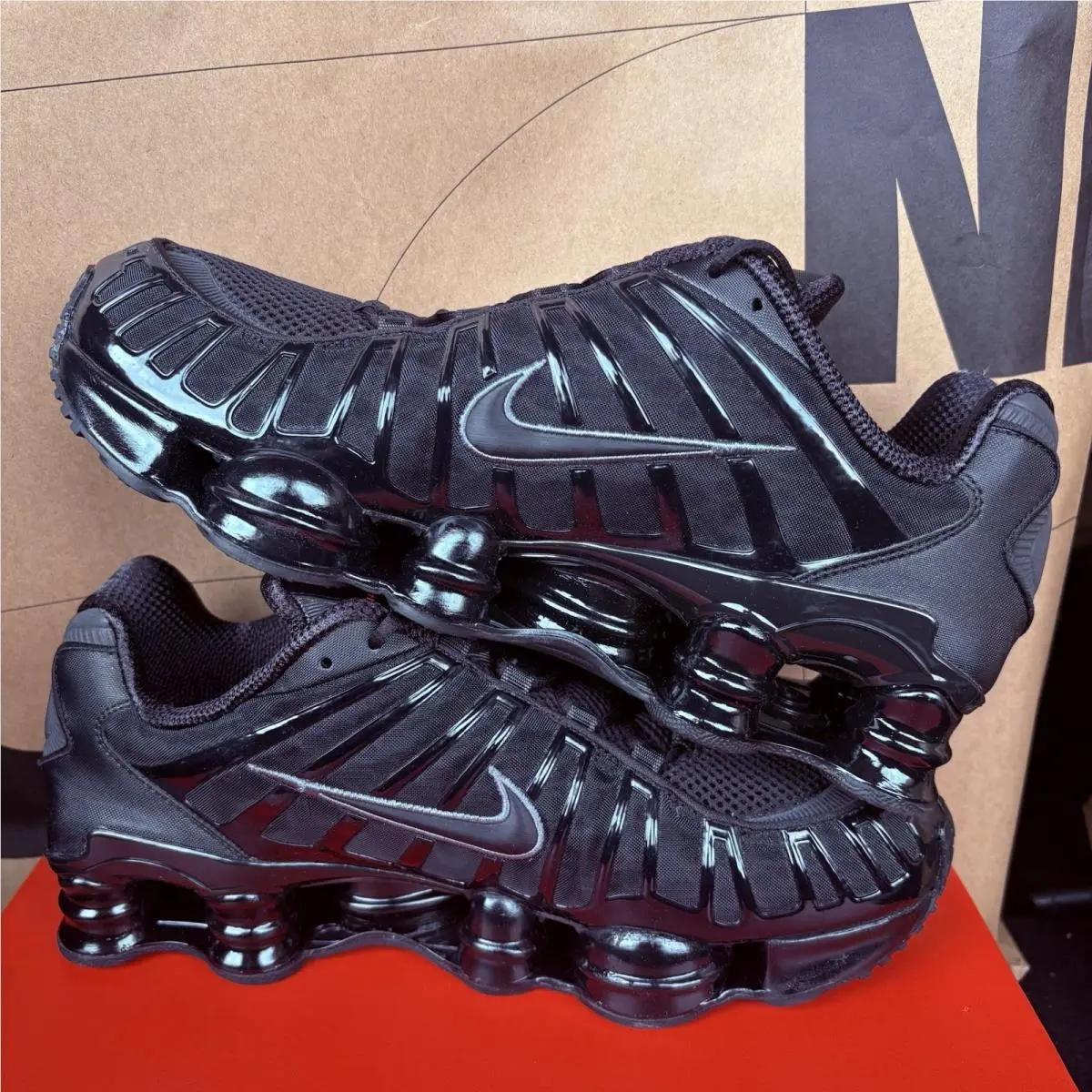 Nike shoes - Nike Shox TL - Shox - AV3595-002 - Black 1