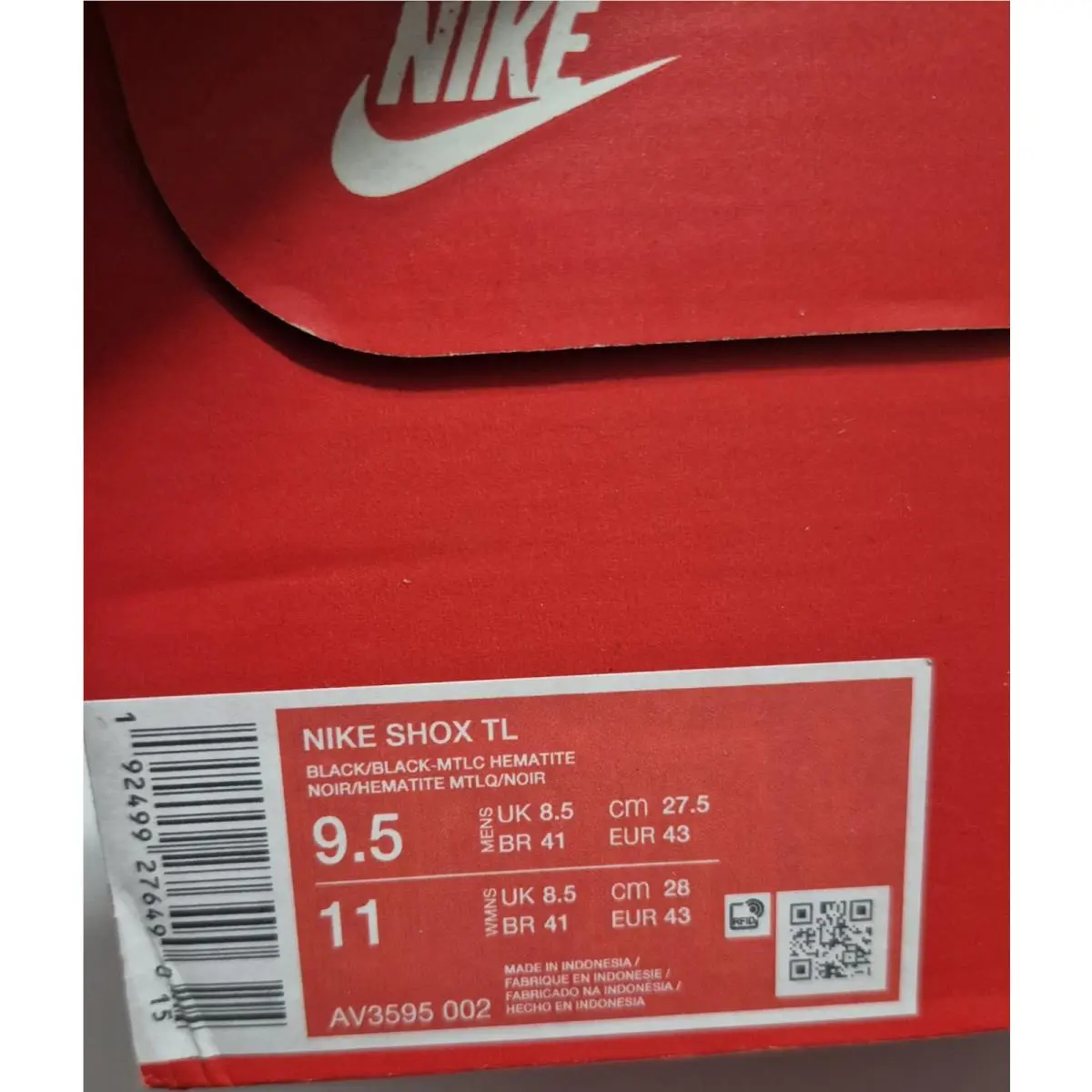 Nike shoes - Nike Shox - Shox - AV3595-002 - Gray 6