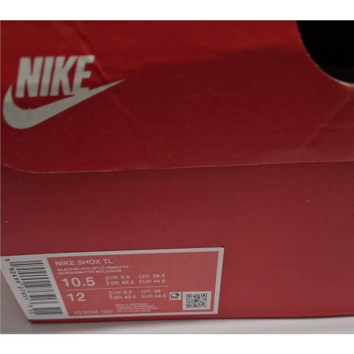 Nike shoes - Nike Shox TL - Shox - AV3595-002 - Black 8