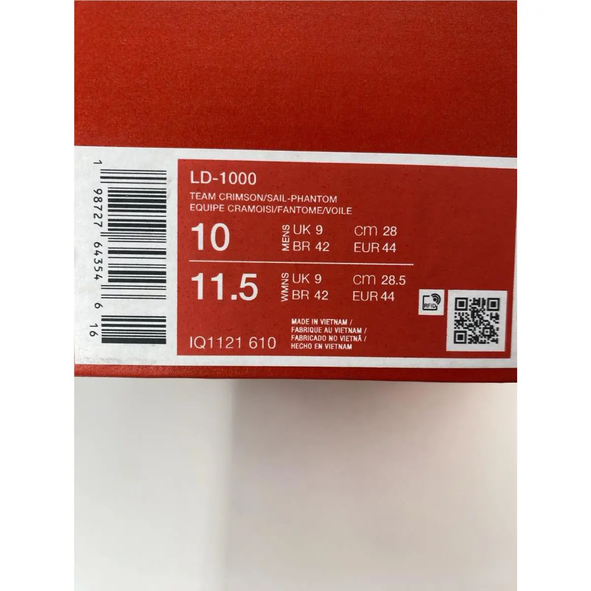 Nike shoes - Nike LD-1000 - IQ1121-610 - Red (UPC: 198727643546) 8