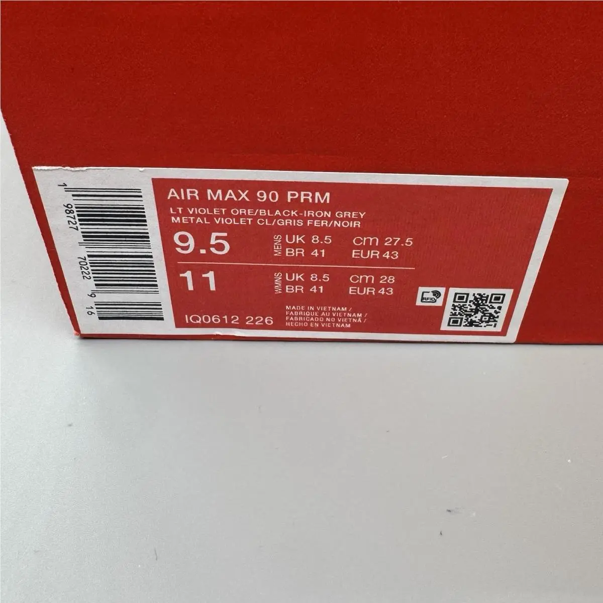 Nike shoes - Nike Air Max 90 - Air Max - IQ0612-226 - Purple 10