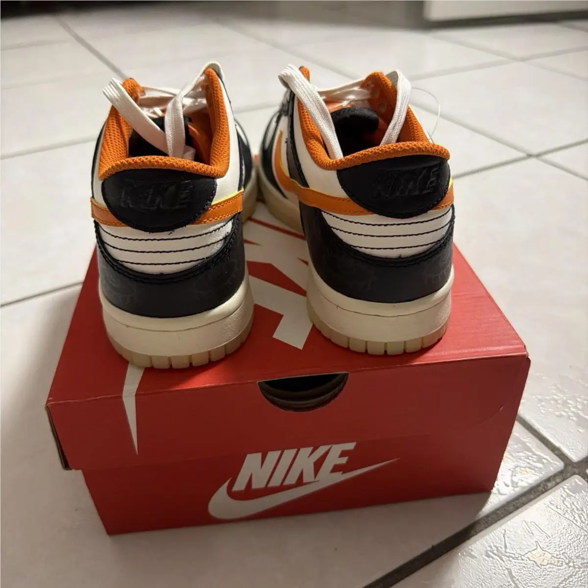 Nike shoes - Nike Dunk Low Retro PRM - DO3806-100 - SAIL/STARFISH-BLACK 2