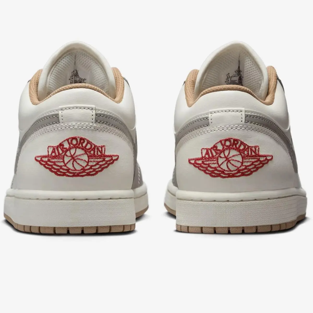 Nike shoes - Nike Air Jordan 1 Low - 553558-169 - Gray (UPC: 0198482164539) 1