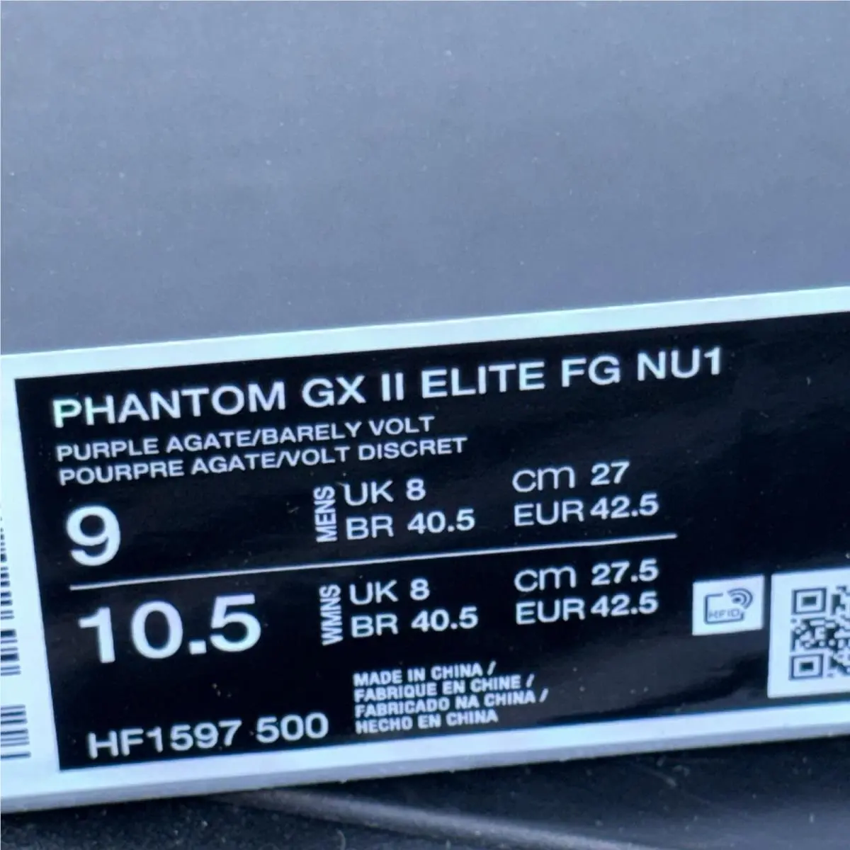Nike shoes - Nike Phantom GX - Phantom - HF1597-500 - Purple Agate (UPC: 197859022694) 6