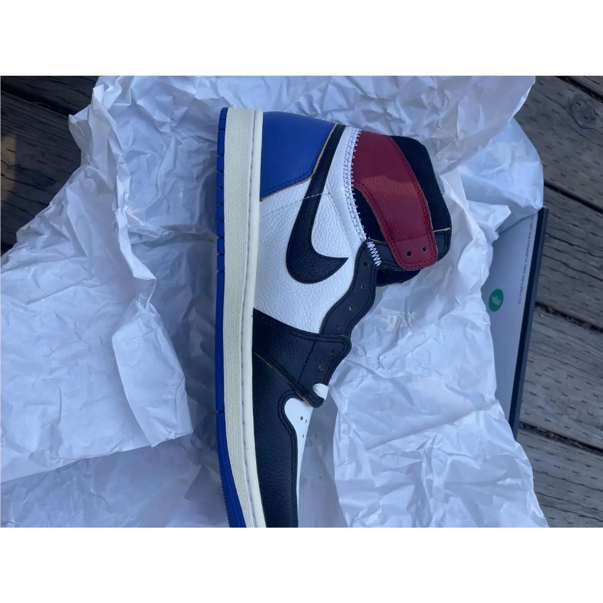 Nike shoes - Air Jordan 1 - Air - IO7847-002 - Multicolor (UPC: 0198727819651) 1