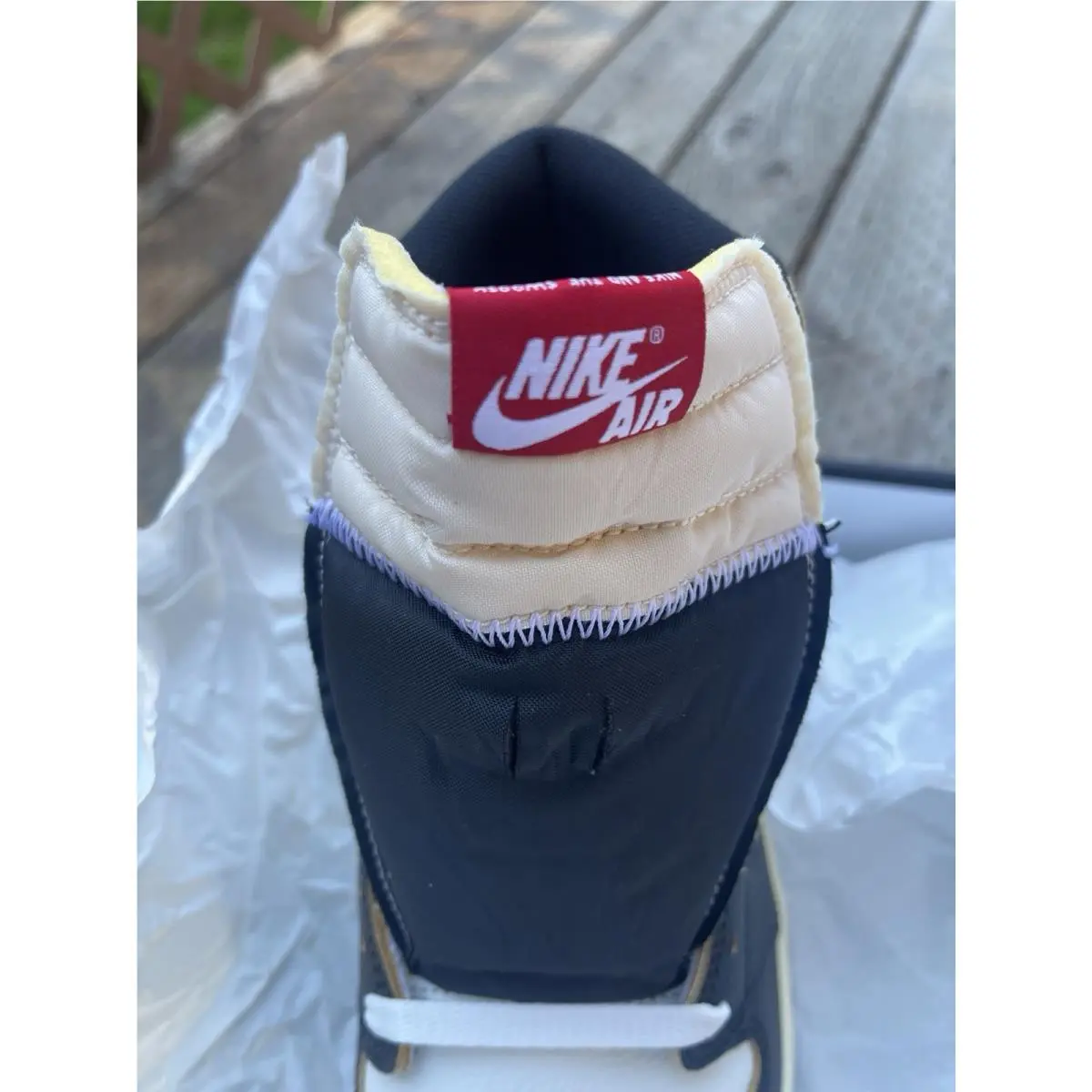 Nike shoes - Air Jordan 1 - Air - IO7847-002 - Multicolor (UPC: 0198727819651) 4