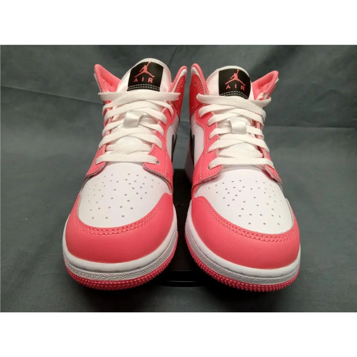 Nike shoes - Jordan Air 1 Mid GS - DQ8423 602 - Pink (UPC: 198726562022) 1